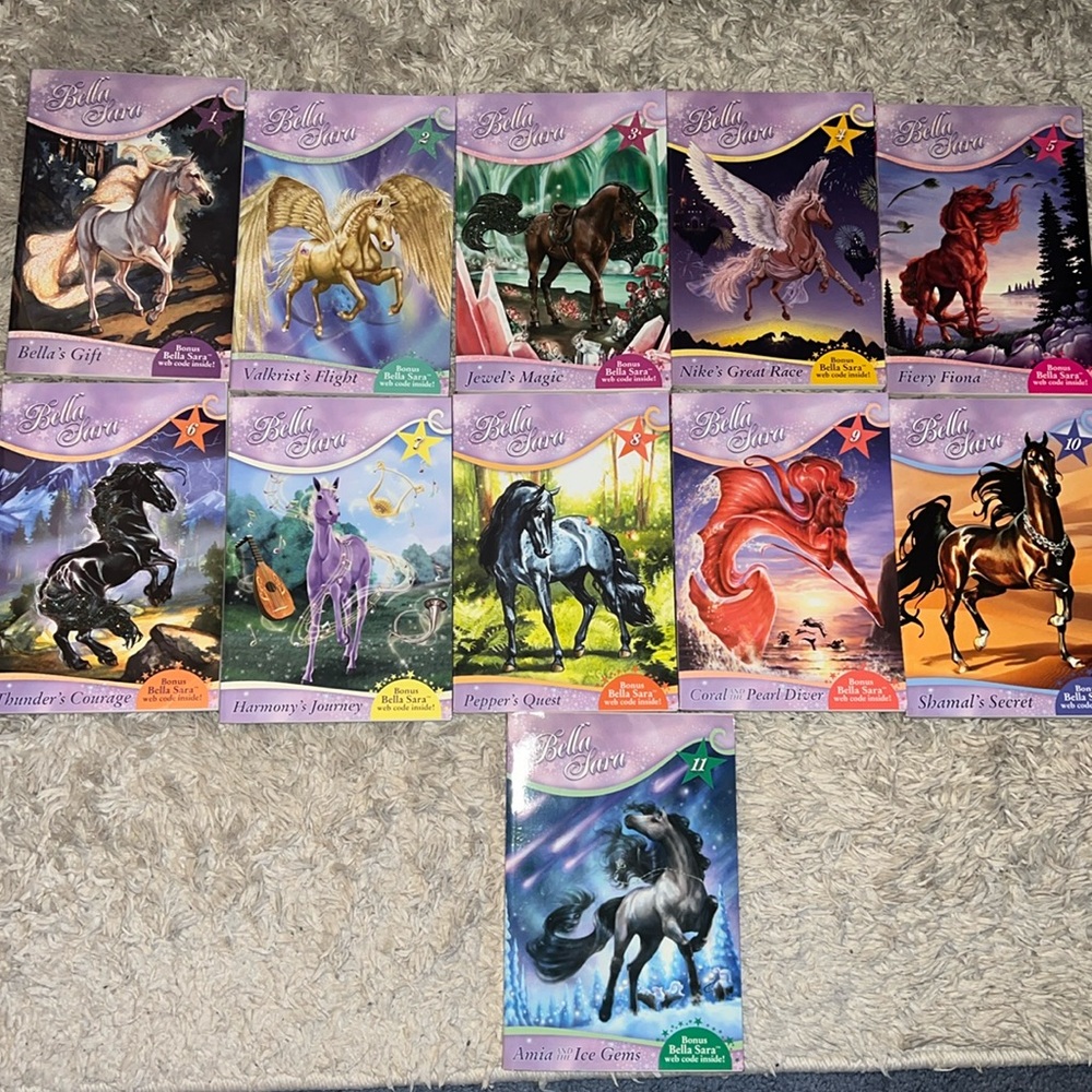 Bella Sara Books 1-11